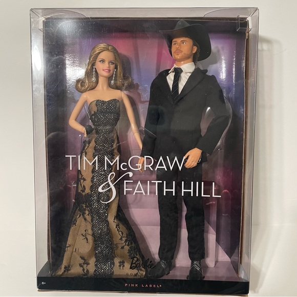 Ken & Barbie Set. Tim McGraw & Faith Hill. Pink Label. 2011. New - Picture 9 of 10